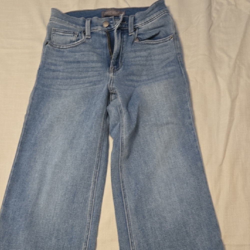 Just USA Light Blue Flare Jeans